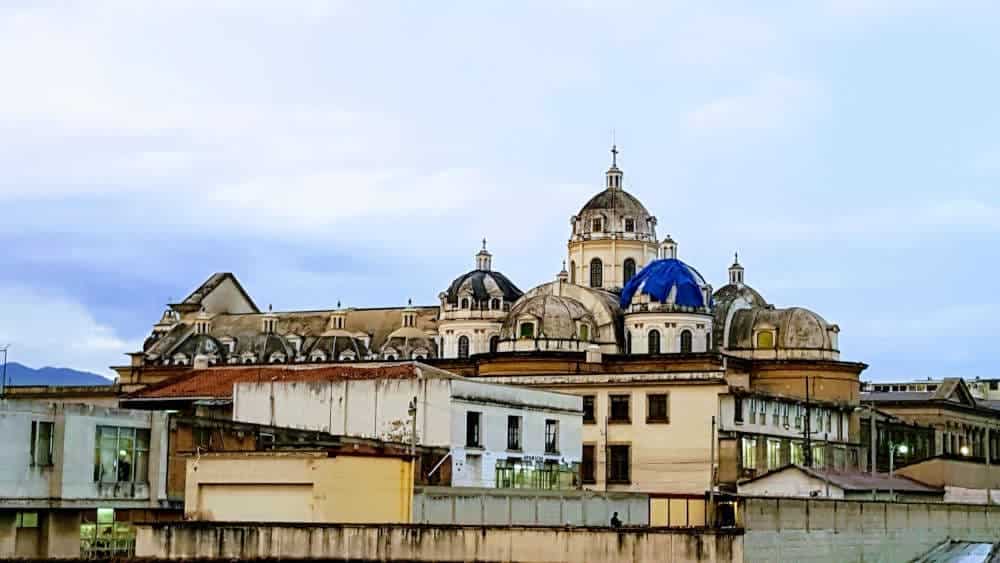 Xela Guatemala City Skyline
