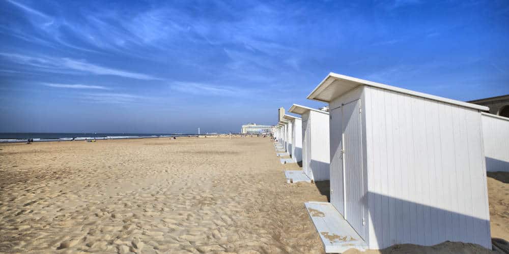Oostende Beach Belgium