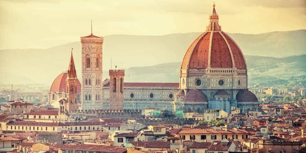 Florence, guided train tours Europe