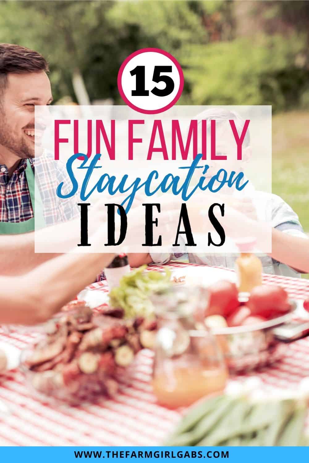 Keep it simple and save money with these 15 fun Staycation Ideas. Planning a family vacation doesn't have to be expensive. Check out these staycation ideas.