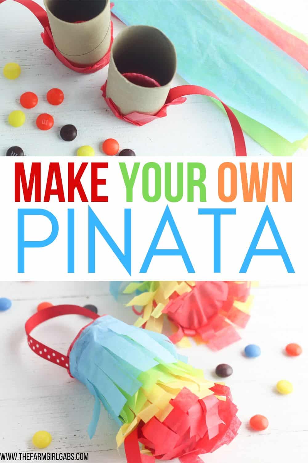 DIY Toilet Paper Roll Pinatas For Cinco de Mayo The Farm Girl Gabs®