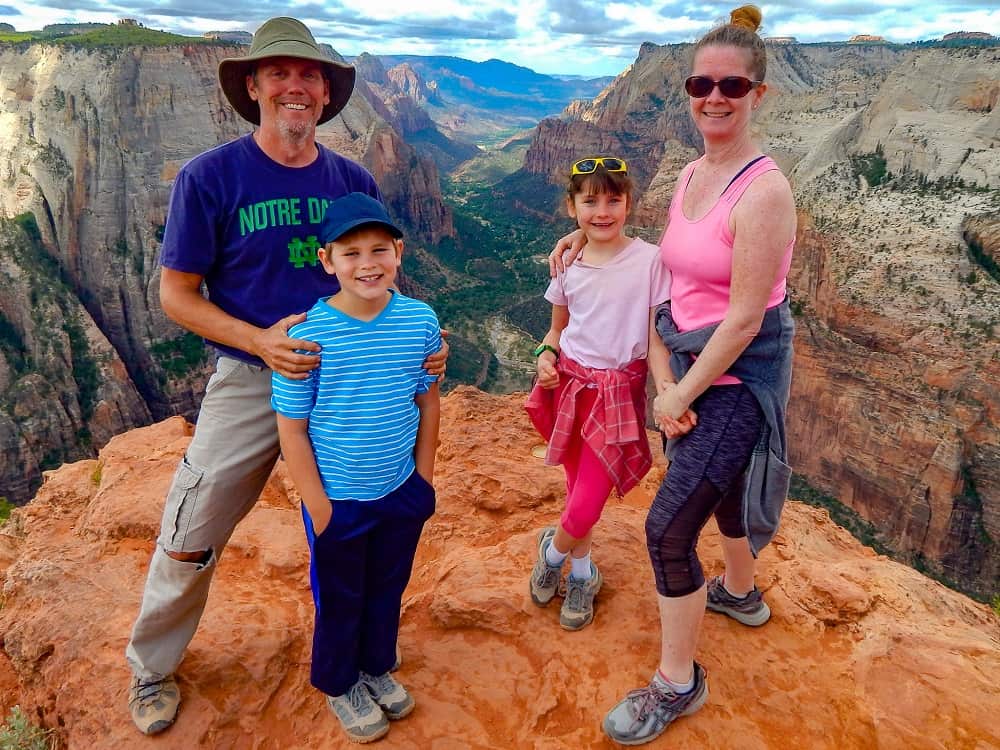 roving foleys at observation point zion national park