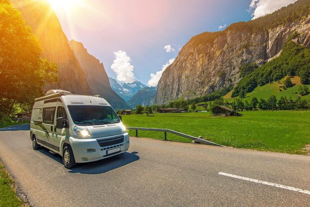 How much would it cost to rent a campervan and drive through the mountains