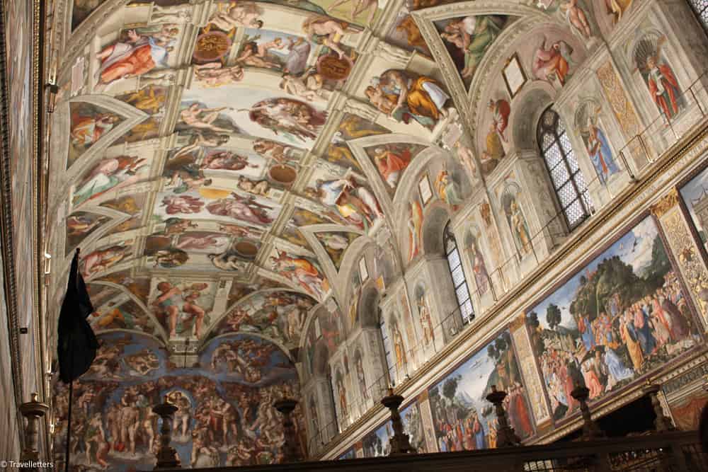 The Sistine Chapel in the Vatican The Sistine Chapel, The Vatican Museums, things to do in Rome, St. Peter's Square, St. Peter's Dome in Rome, visit Rome in winter, Rome in winter, winter in Rome, Vatican city, 2-3 days Rome itinerary, vatican city