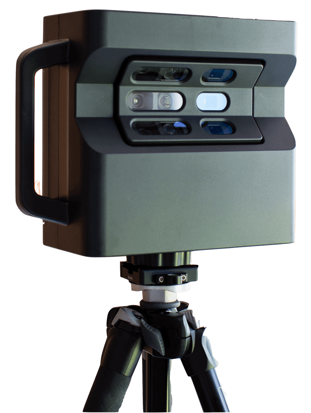 Matterport Pro2 kamera oldalról