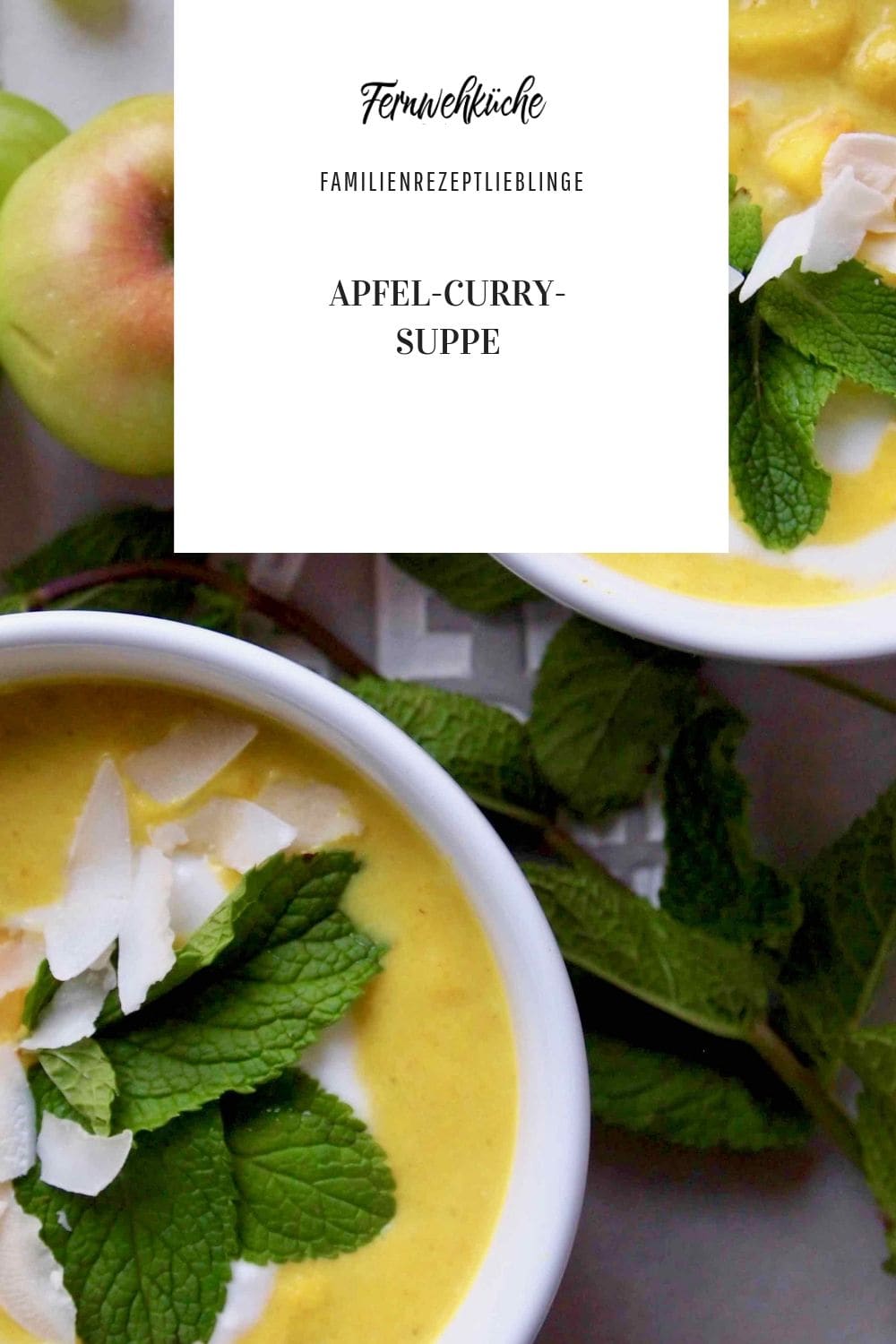 Apfel-Curry-Suppe