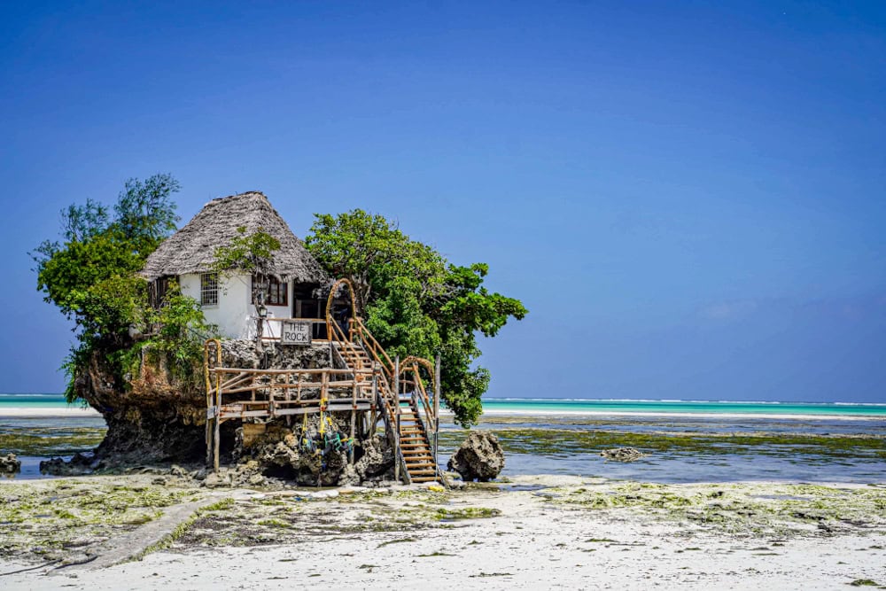 Zanzibar's Rock restaurant