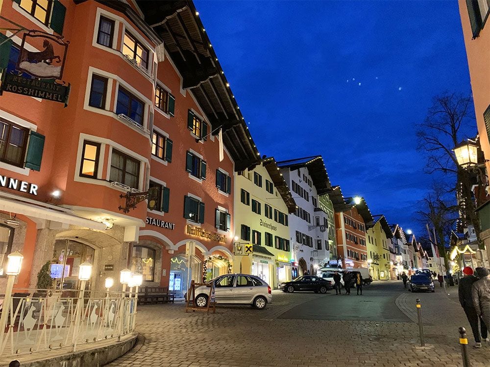 Kitzbühel de noche