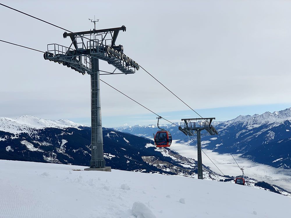 Esquiar en Kitzbühel - Panoramabahn