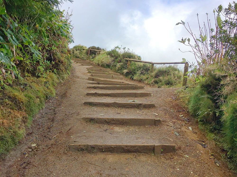 Lagoa Sete Cedades - Isla de São Miguel - Azores - Último tramo de la ruta