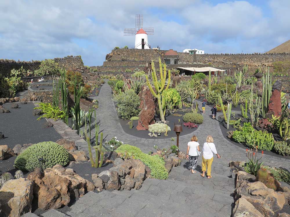 La Lanzarote de César Manrique y Jesús Soto - Jardín de cactus