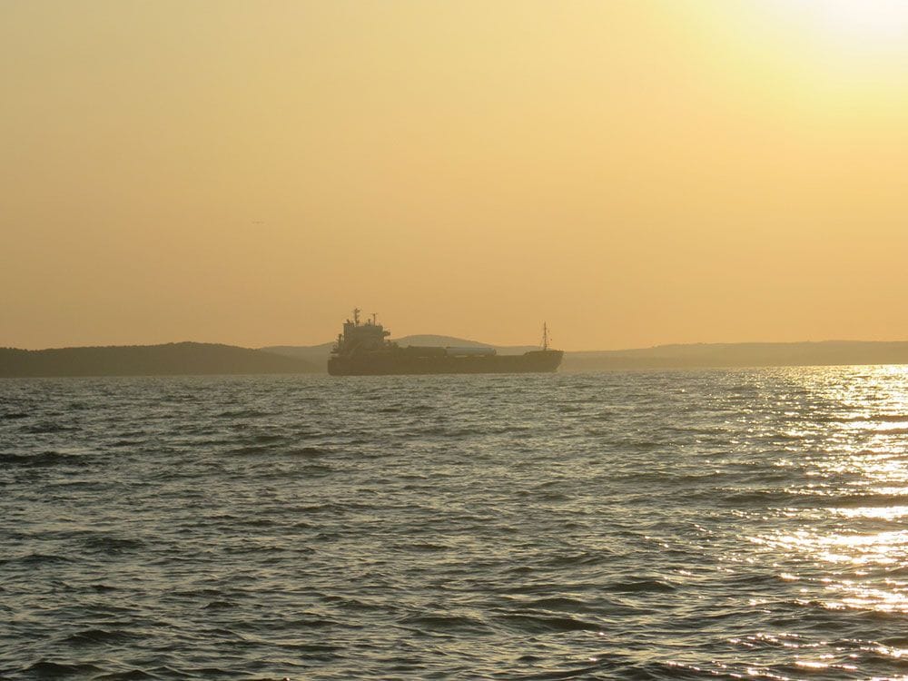 Atardecer desde el Órgano del Mar de Zadar