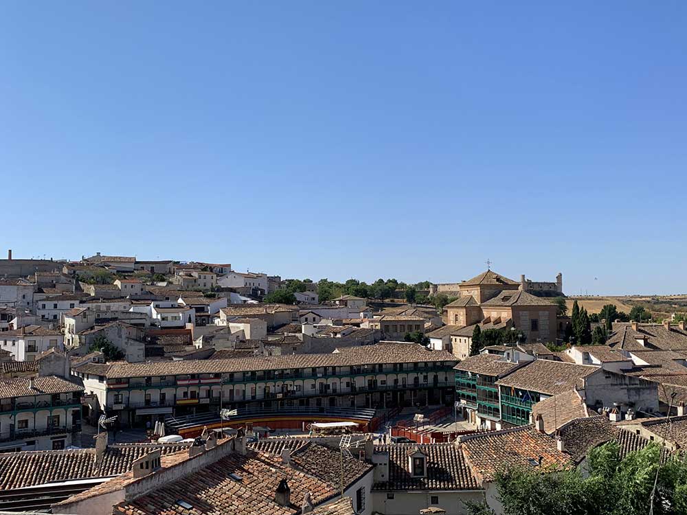 Panorámica de Chinchón de día