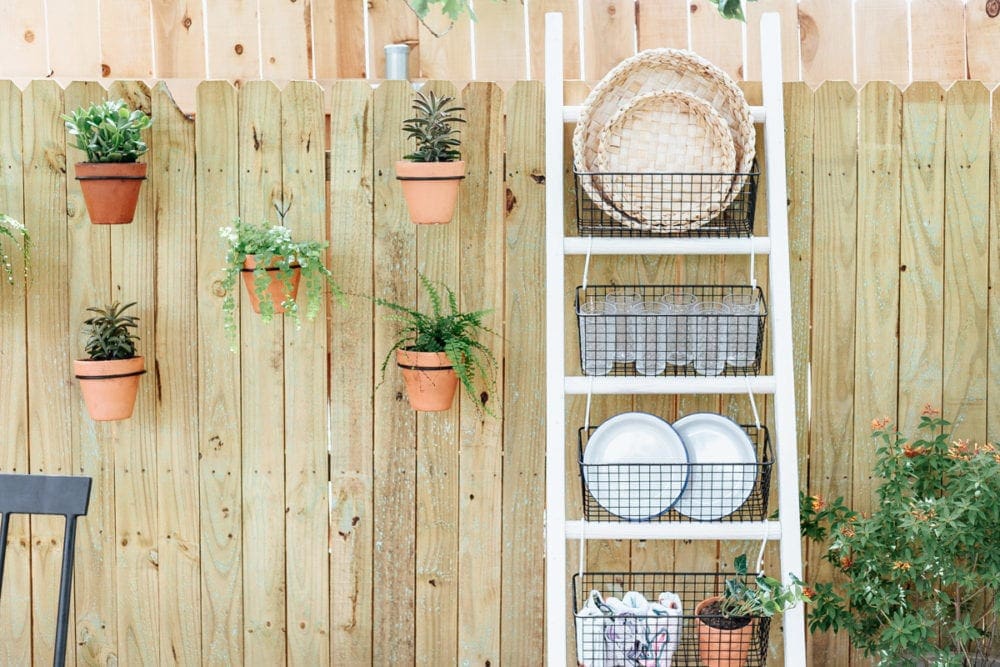 How To Use A Blanket Ladder Outdoors Love Renovations