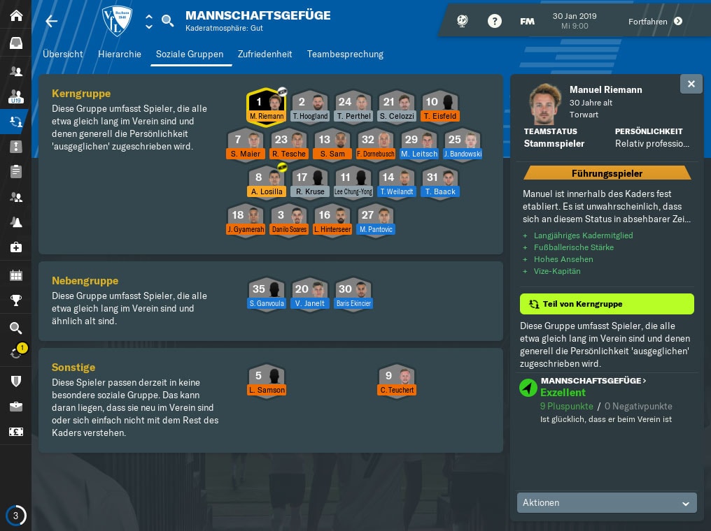Soziale Gruppen FM19