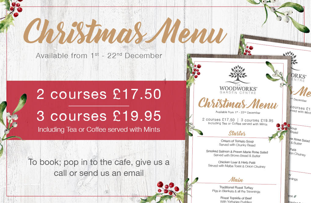 Christmas Menu Social Banner 2018