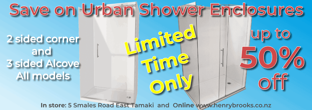 Bathroom Sale Urban Showers April-2021