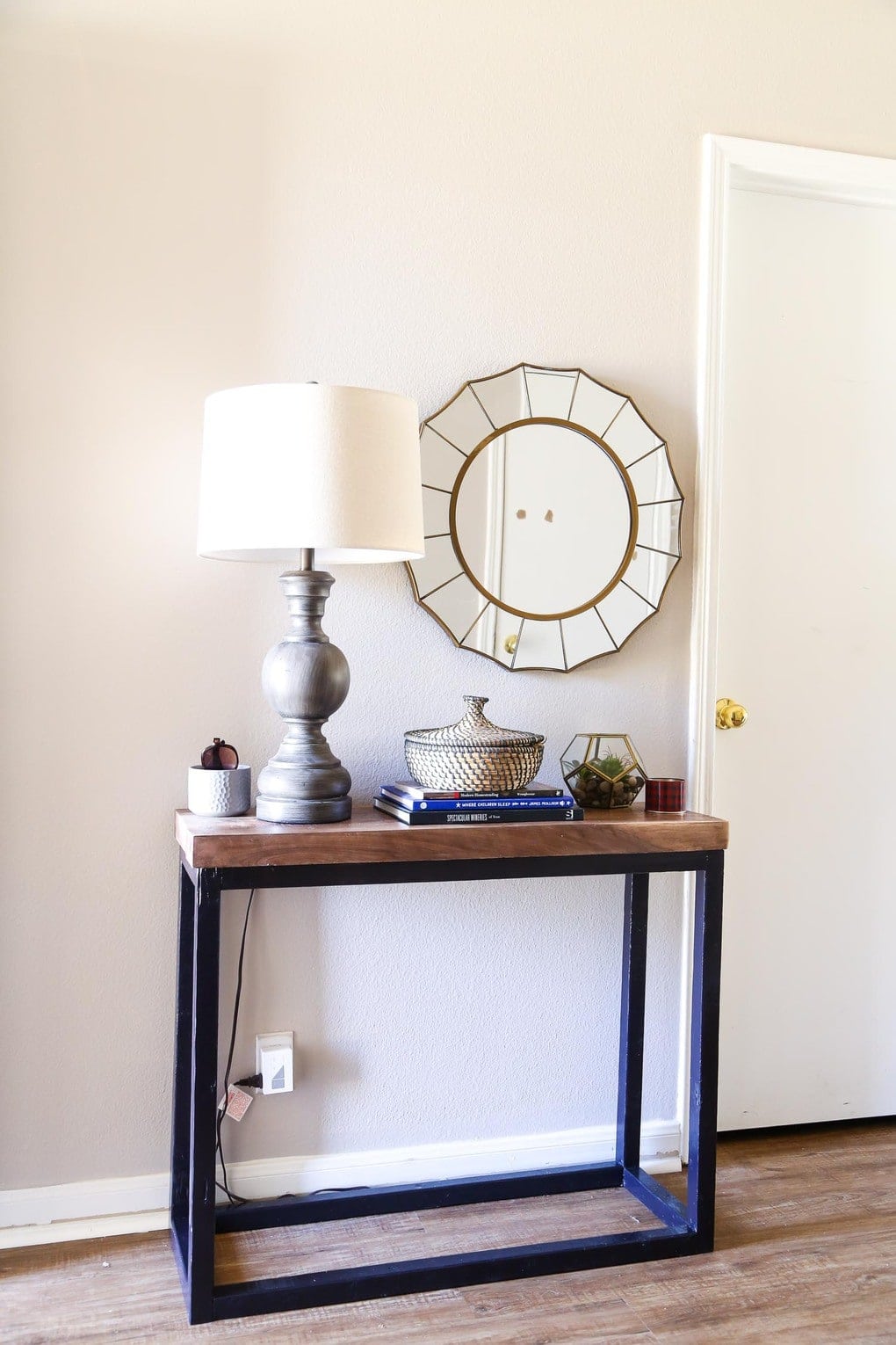 Diy Console Table For The Entry Love Renovations