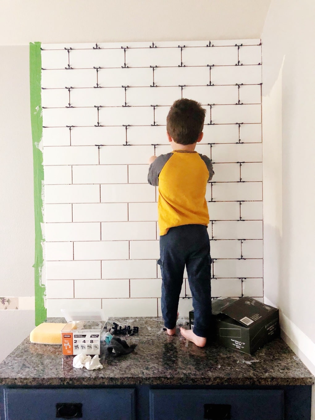 How to Install a Subway Tile Backsplash Tips & Tricks