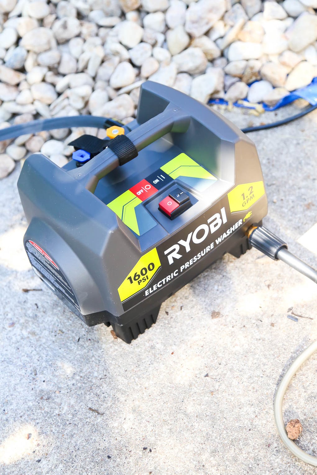 Our New Ryobi Pressure Washer - Love & Renovations