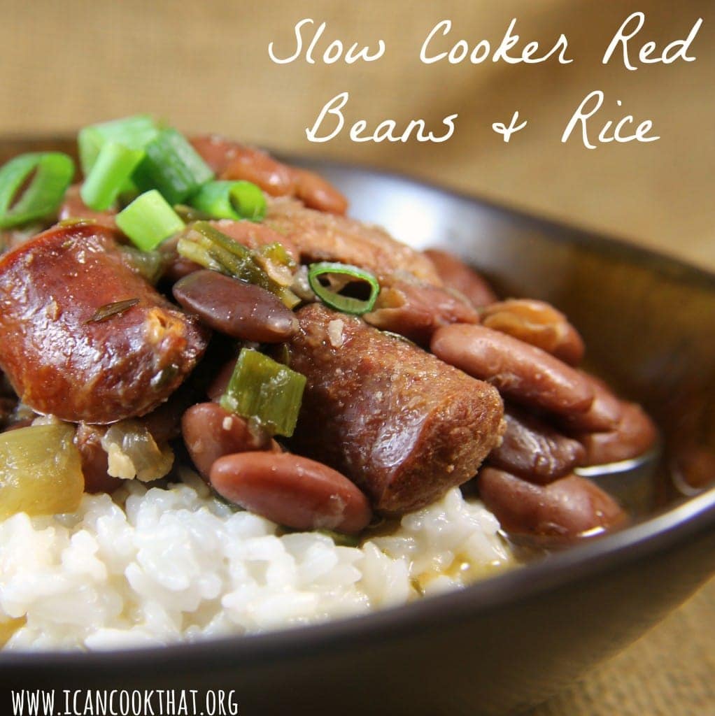 Slow Cooker Red Beans and Rice Recipe | I Can Cook That | I Can Cook That