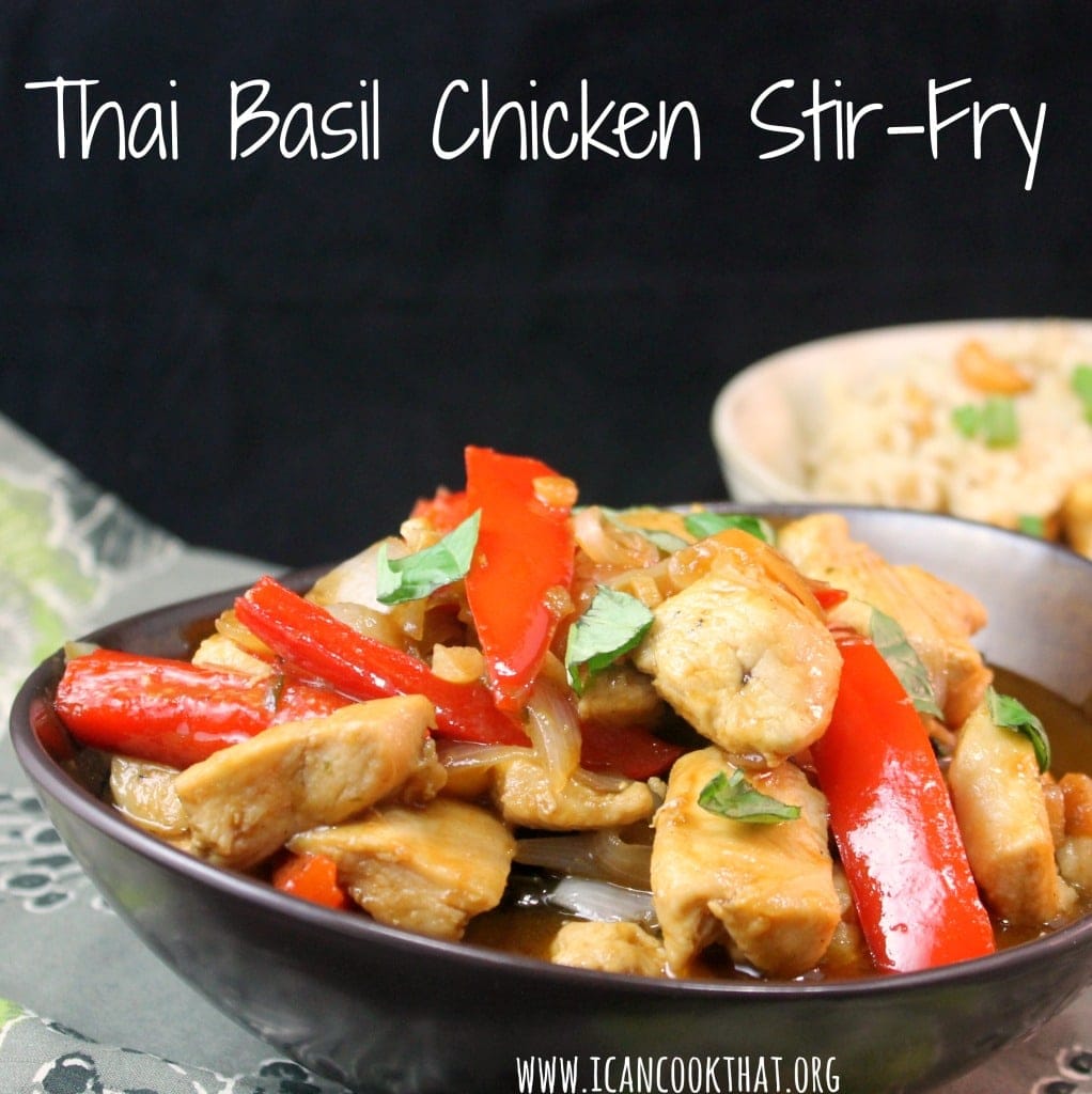 Thai Basil Chicken Stir-Fry Recipe | I Can Cook That