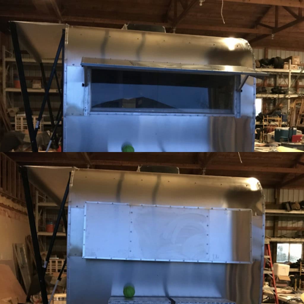 rock guard built and on