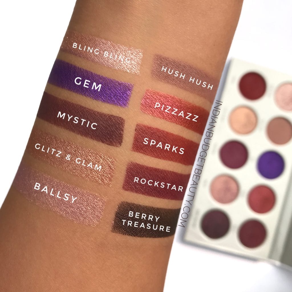 morphe jaclyn hill bling boss eyeshadow palette looks swatches morphe x jaclyn hill bling boss eyeshadow palette swatches