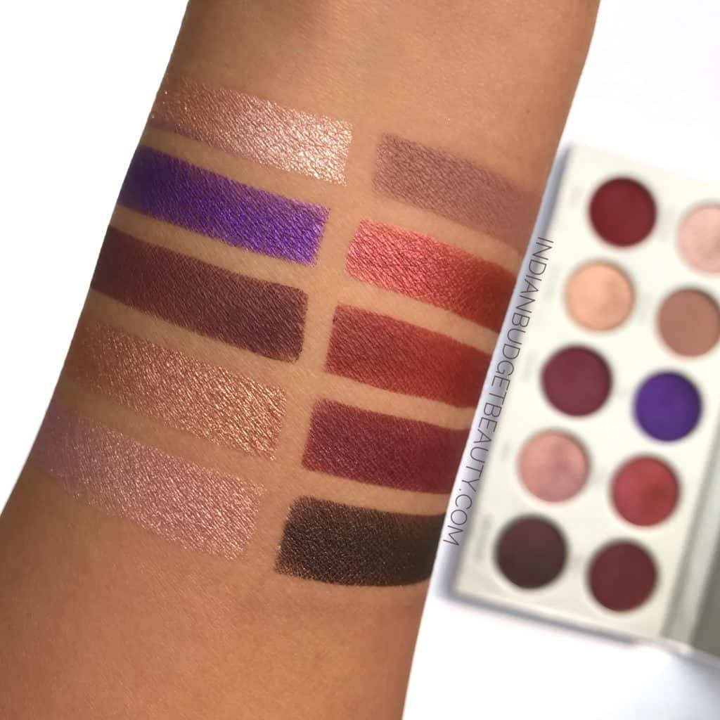 morphe jaclyn hill bling boss palette swatches morphe x jaclyn hill bling boss eyeshadow palette swatches