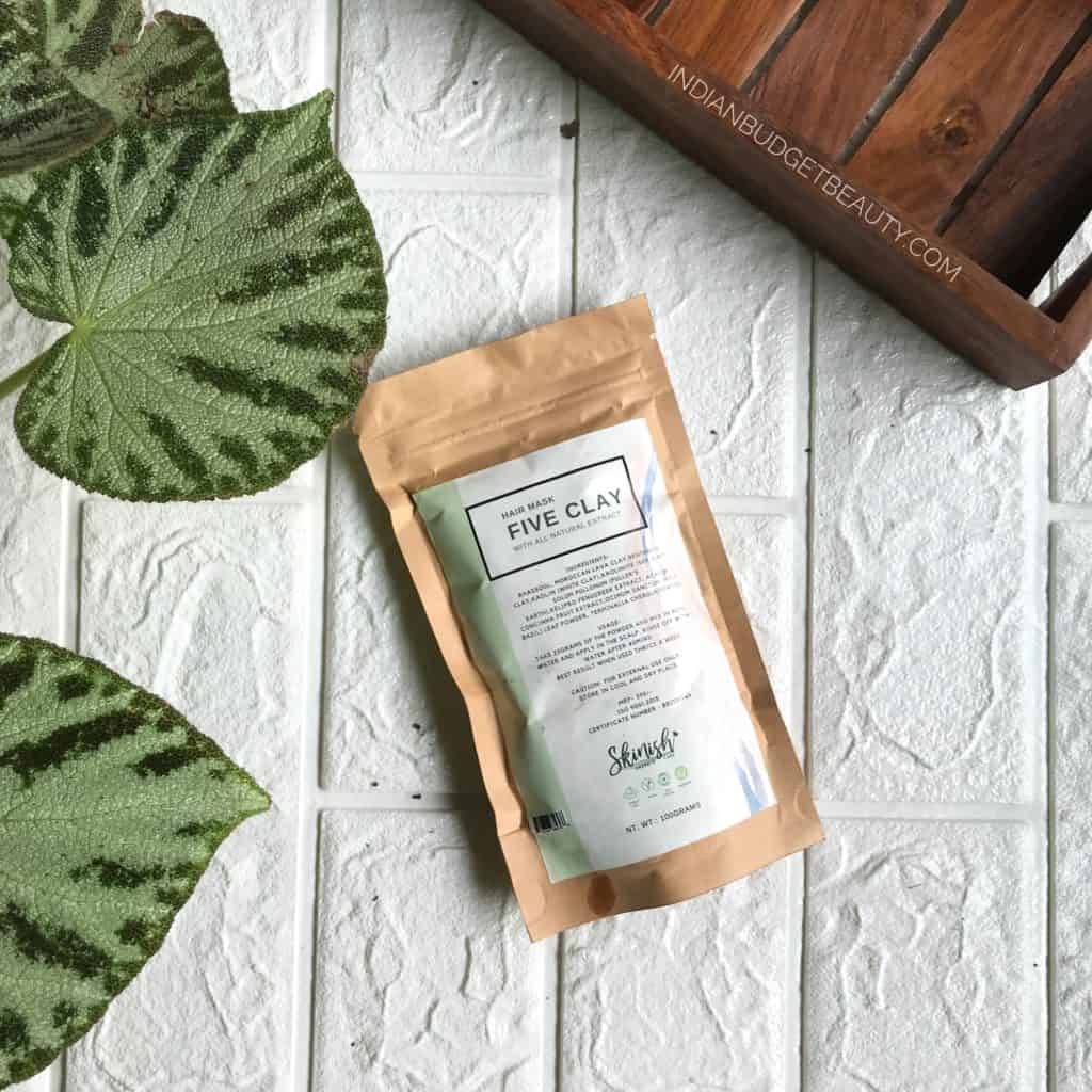 skinish five clay hair mask review Skinish Five Clay Hair Mask Review