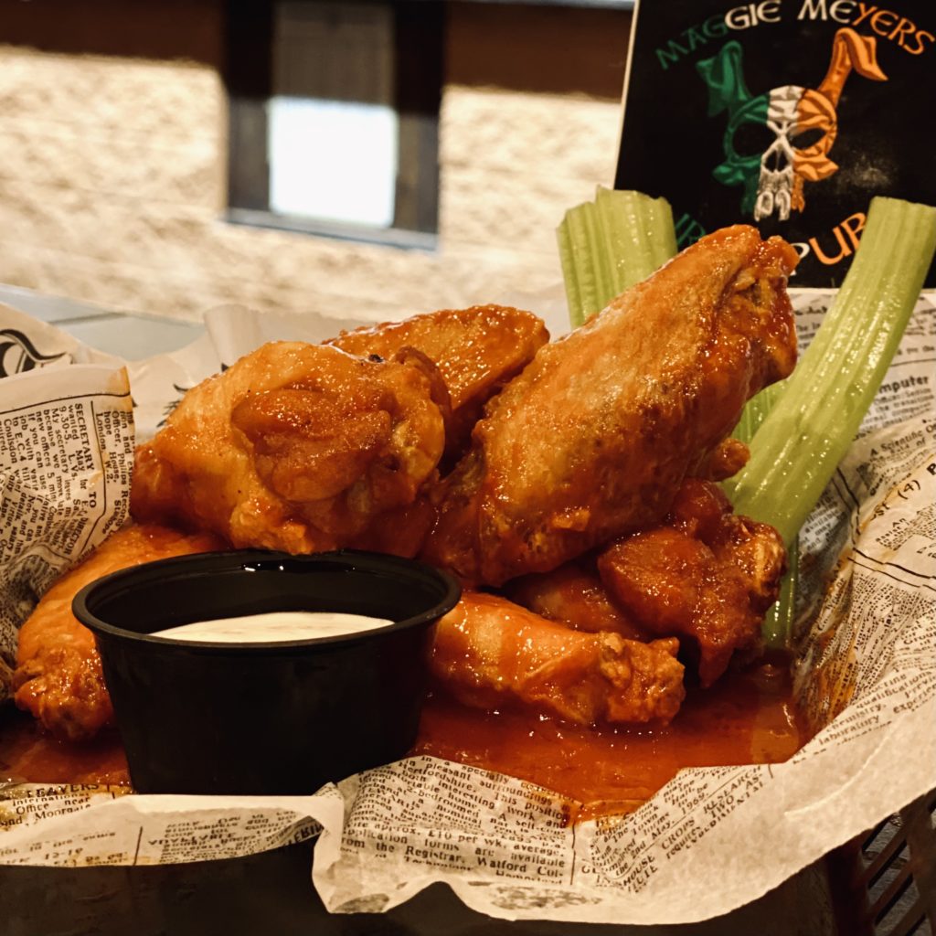 Wings at Maggie Meyers