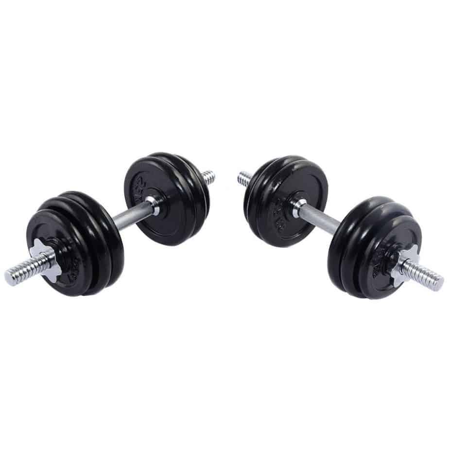 A dumbbells for training at home