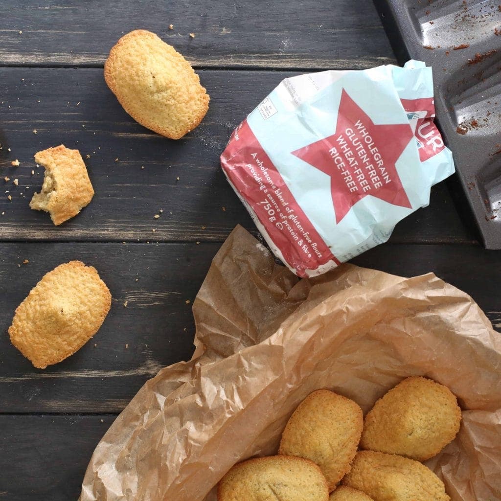 Easy Gluten Free Madeleines