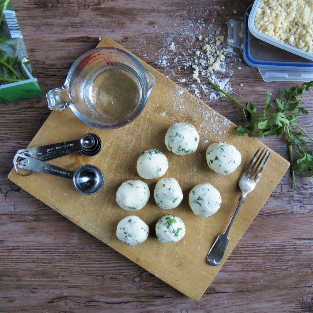 Beef Stew and Gluten Free Dumplings made with Easy Homemade Gluten Free Suet