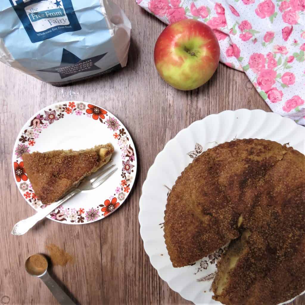 Apple and Cinnamon Cake; Simple to make and deliciously moist, this is a huge family favourite. #glutenfree #dairyfree #eggfree #vegan #wheatfree #freefrom