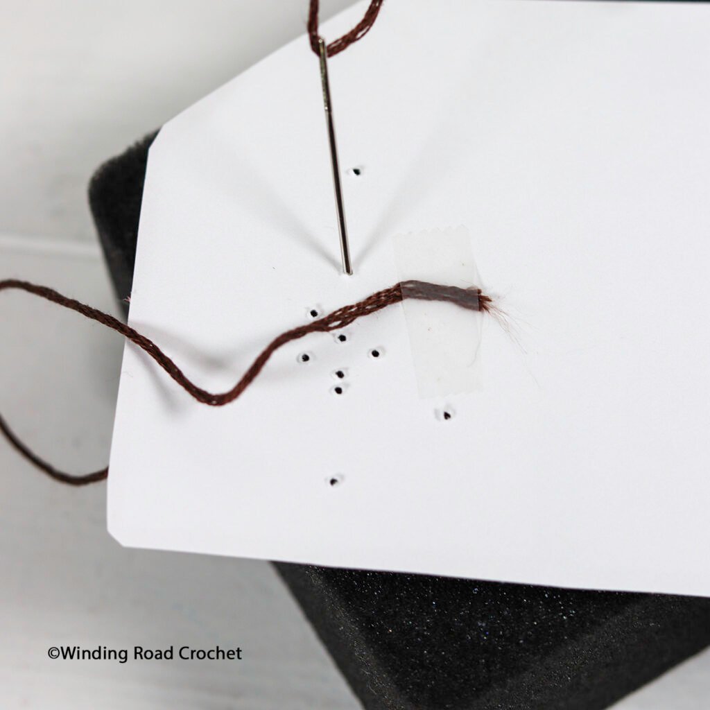 Just print the Embroidery Christmas cards template and quickly and easily make some handmade embroidered Christmas cards.
