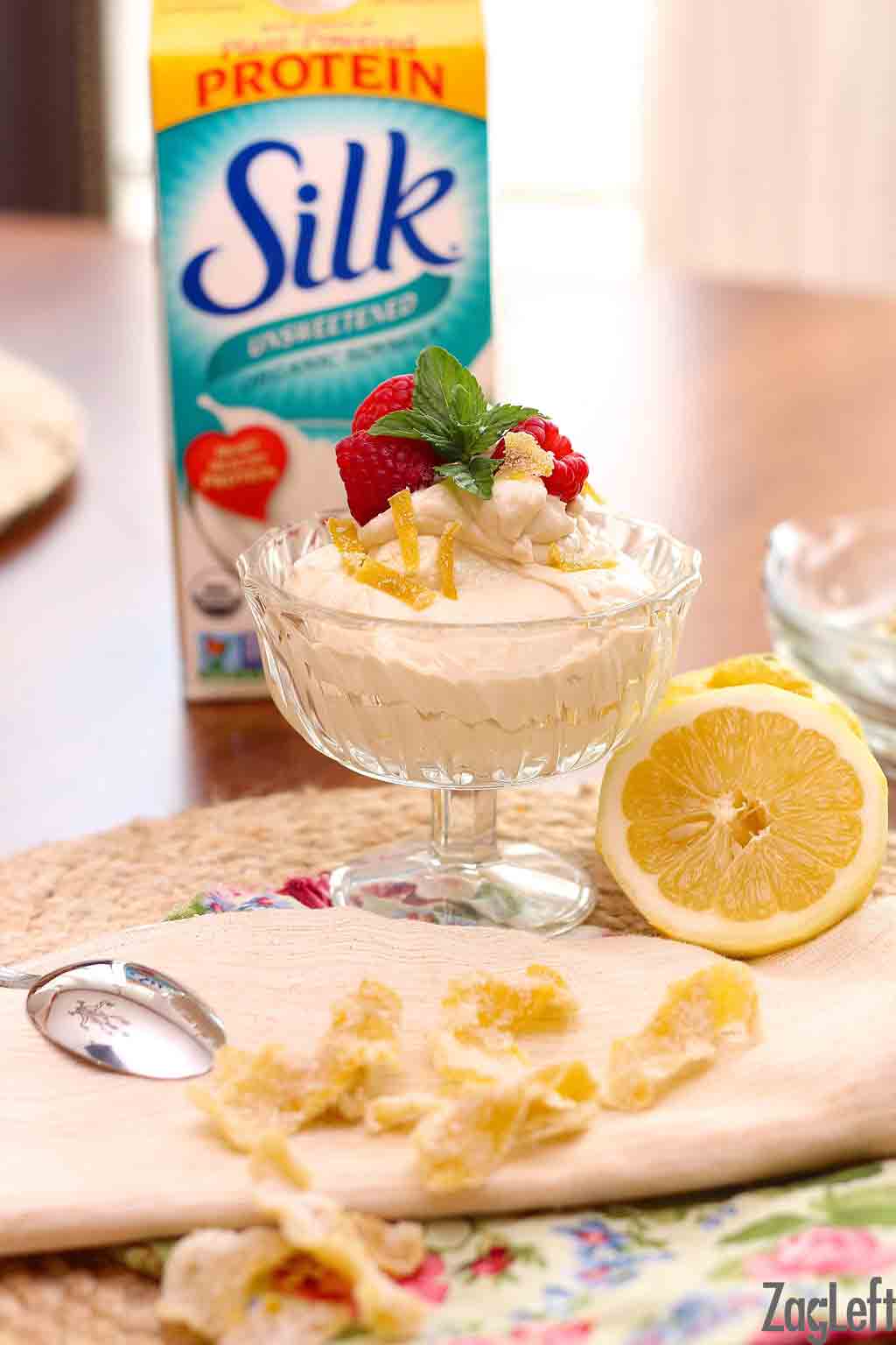 Dairy Free Instant Lemon Pudding Recipe (made with tofu) ZagLeft