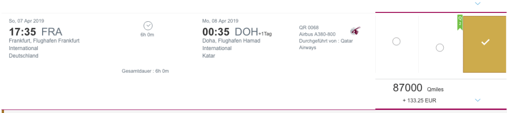 Business Class durch Meilen? Ja das ist möglich! Business Class durch Meilen?