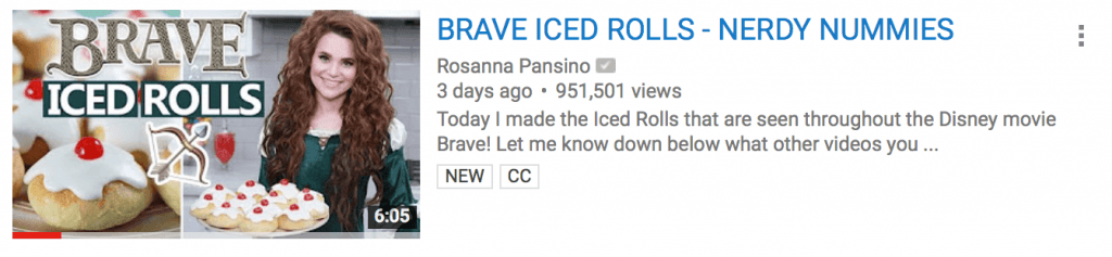 Nerdy Nummies yt thumbnail ideas