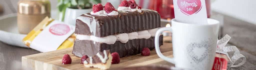 Easy peasy Himbeercreme-Torte ohne backen