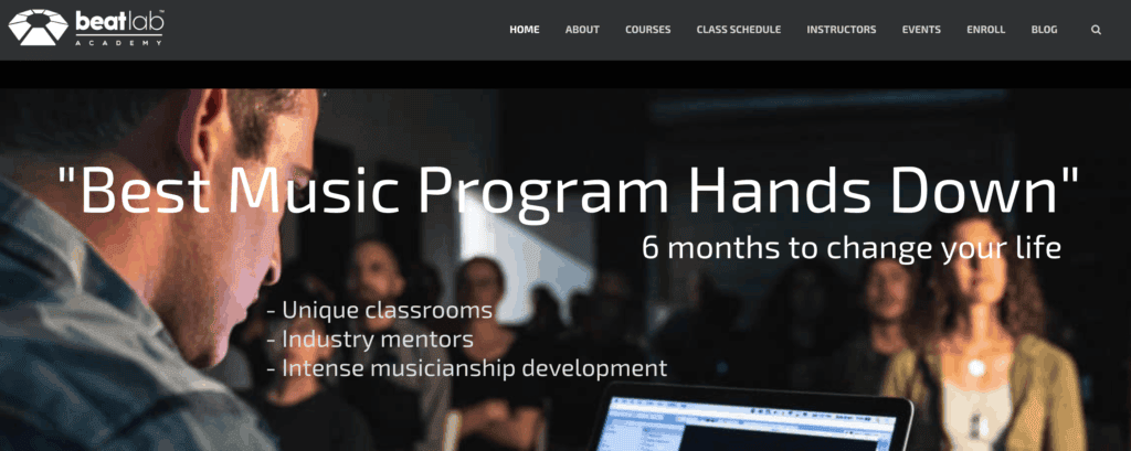 Beat Lab Website