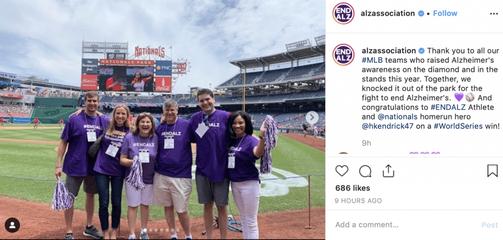 nonprofit social media instagram