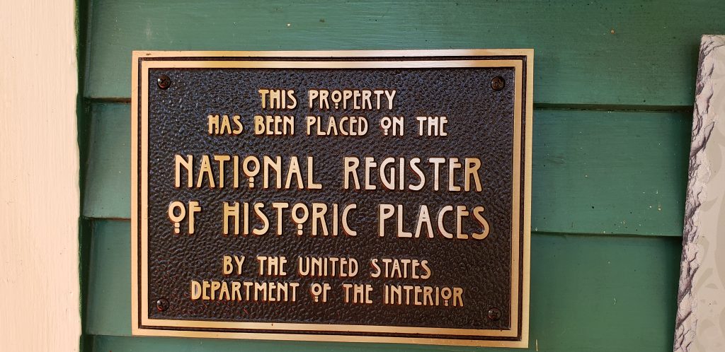 This Property has been placed on the National Register of Historic Places by the US Department of Interior at this Asheville NC B&Bs