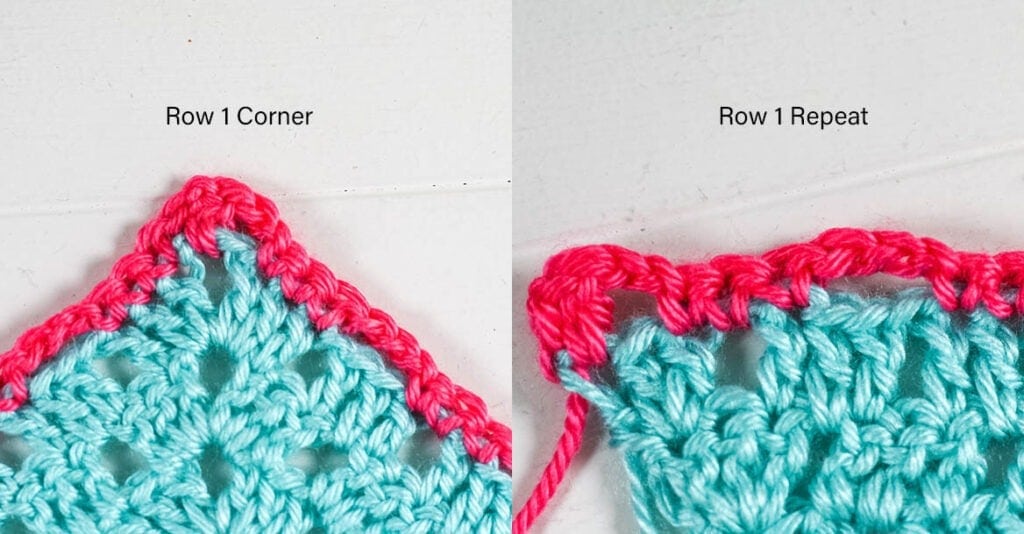 Free crochet pattern for a beautiful crochet shawl. This pattern uses a stunning modified granny stitch and arcade stitch border.