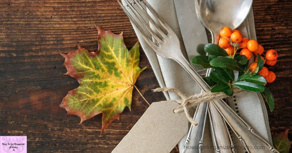 How To Organize Those Last Minute Thanksgiving Items Create your Thanksgiving shopping list and start planning for the big day!