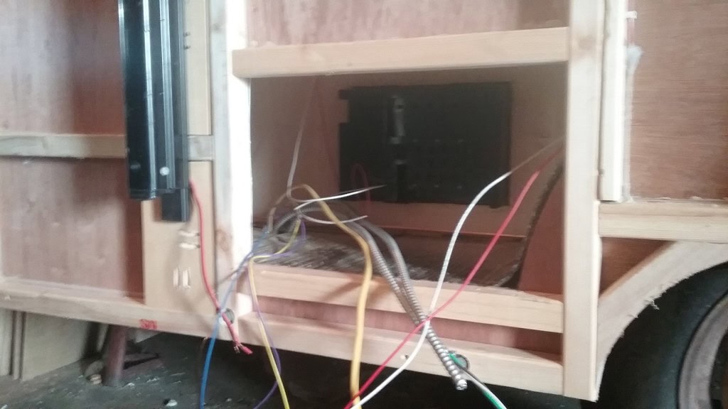 The outside hatch into the solar battery storage compartment