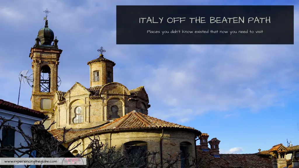 Italy is full of places you didn’t know existed –hidden gems away from the crowds, waiting to be discovered. From nature to history to wine, these are the most beautiful destinations in Italy off the beaten path – Experiencing the Globe #Italy #ItalyOffTheBeatenPath #TravelExperiences #BeautifulDestinations #Wanderlust #LaBellaItalia