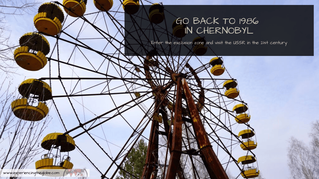 Visit Chernobyl to travel back in time to 1986 and witness the USSR in the 21st century #Chernobyl #Ukraine #OffTheBeatenPath #Wanderlust #TravelPhotography #Backpacking #Adventures #TravelExperience #BeautifulDestinations