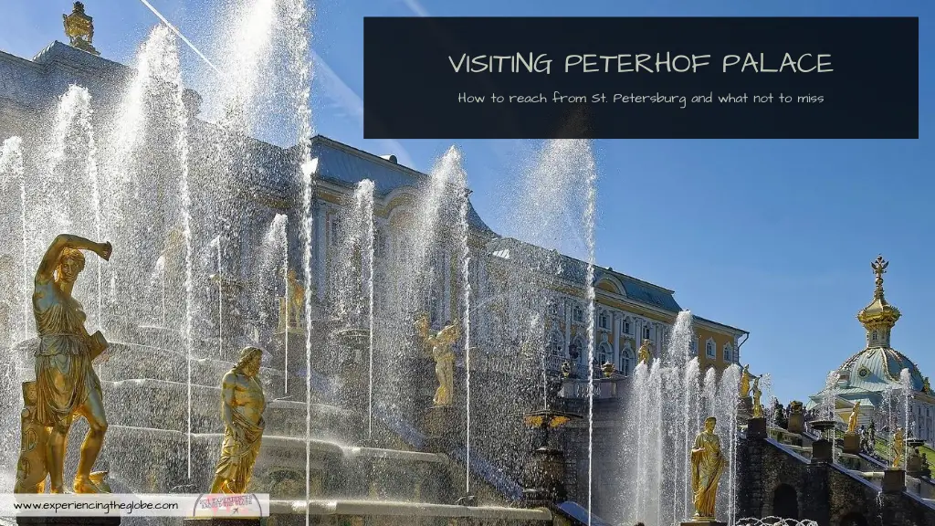 In this, the ultimate guide about Peterhof Palace, you’ll find all you need to make the most out of your visit to the main parks of Peterhof and its most interesting sights, including suggested routes, how to escape the crowds, what palaces to visit, and how to get to Peterhof on your own from St. Petersburg – Experiencing the Globe