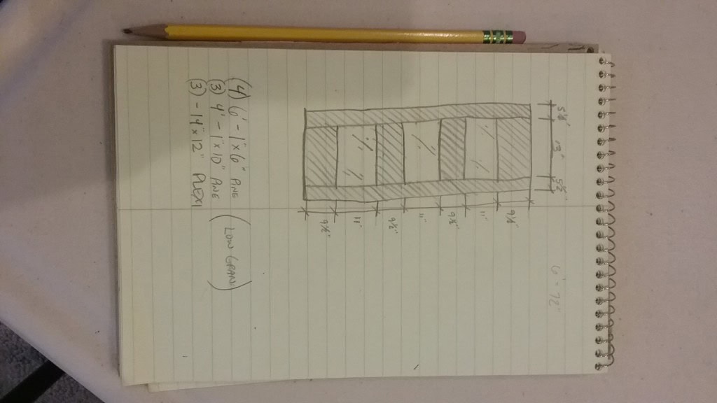 New Plan, Drawing up the door